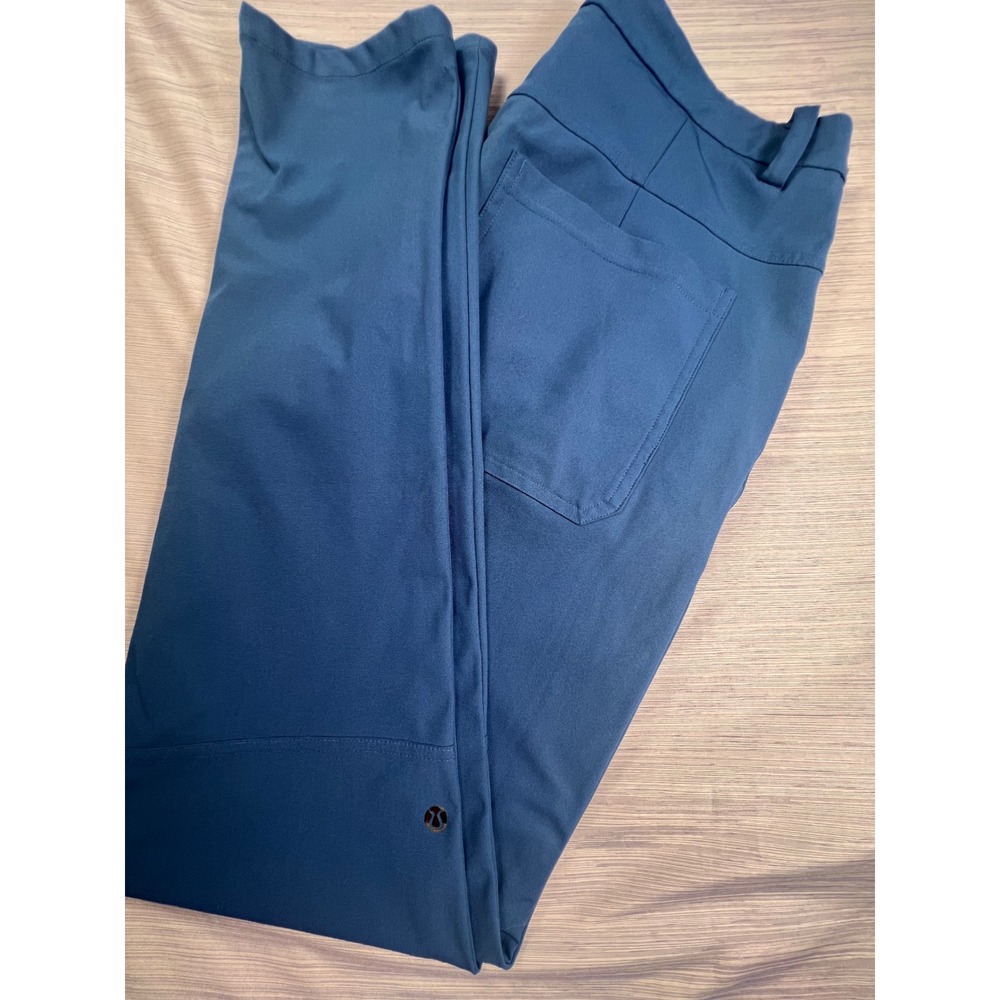 Lululemon ABC Slim Fit Pants Blue Warpstreme 5-Pocket Trousers Mens Size 32x32.5
